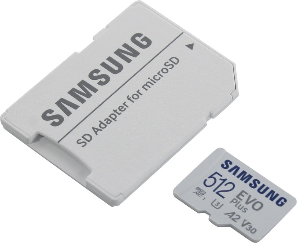 Карта micro SD: Samsung EVO Plus 512GB 