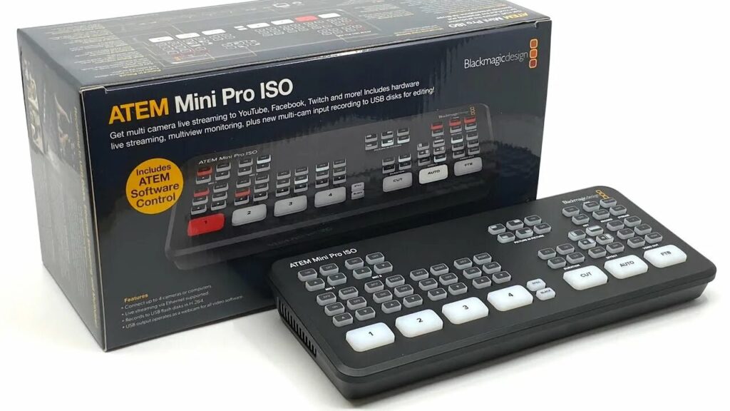Blackmagic ATEM Mini Pro ISO: Blackmagic ATEM Mini Pro ISO 