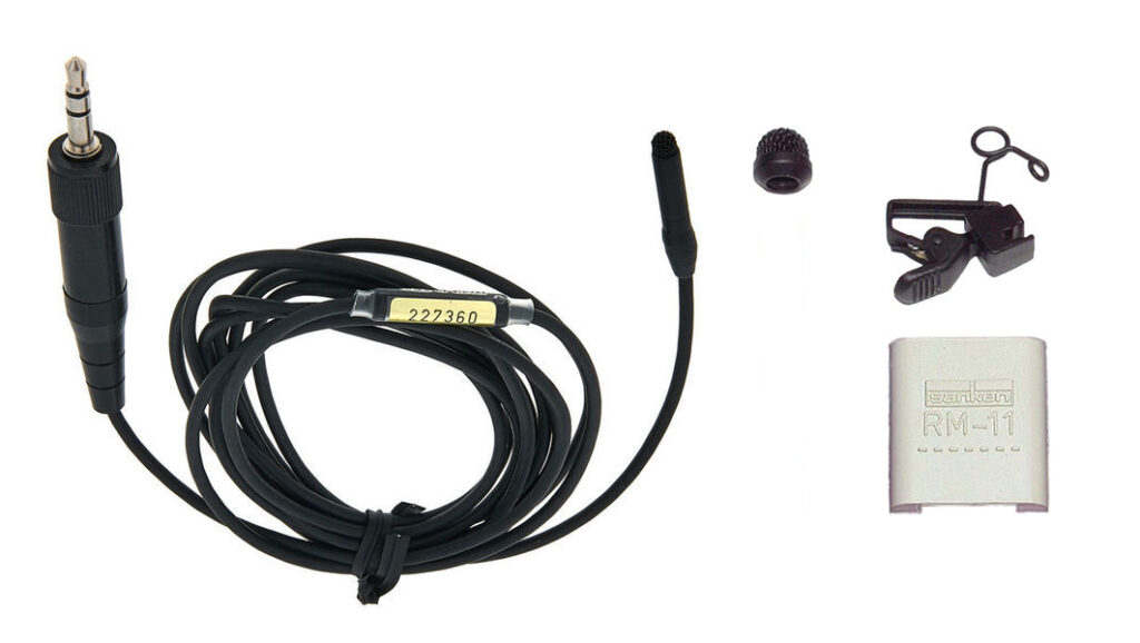 Микрофон петличный Sanken: COS-11D PT черный 