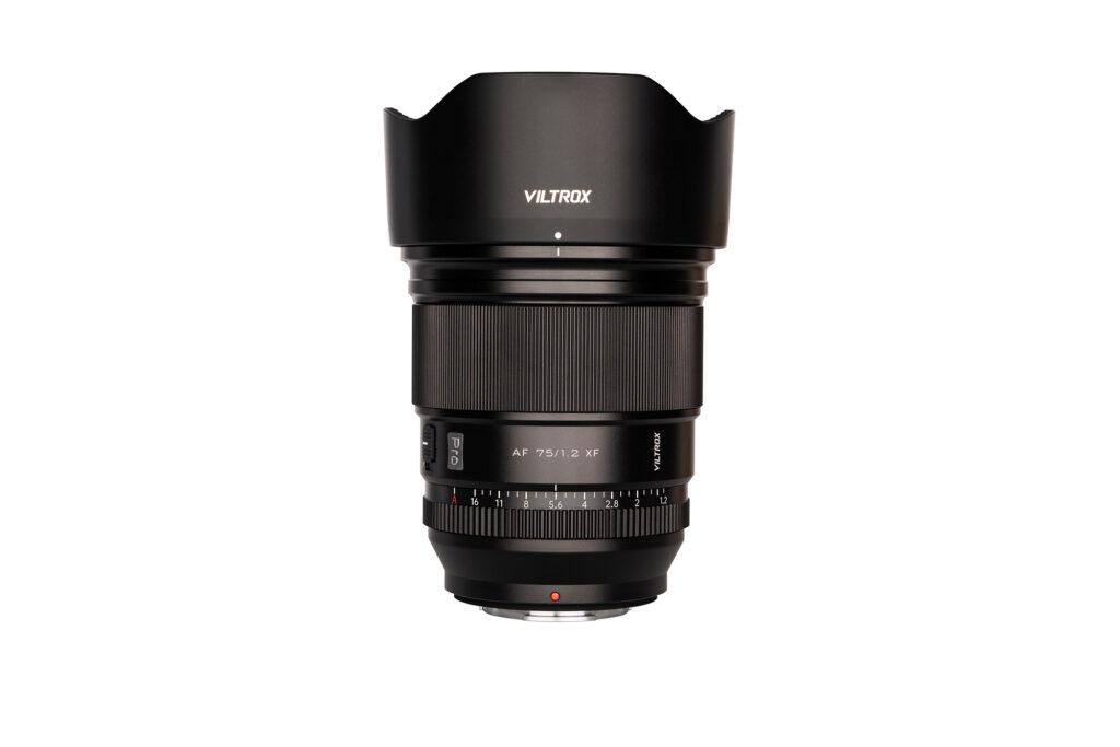 Viltrox AF 75mm F1.2 Pro E-mount: AF  75mm 